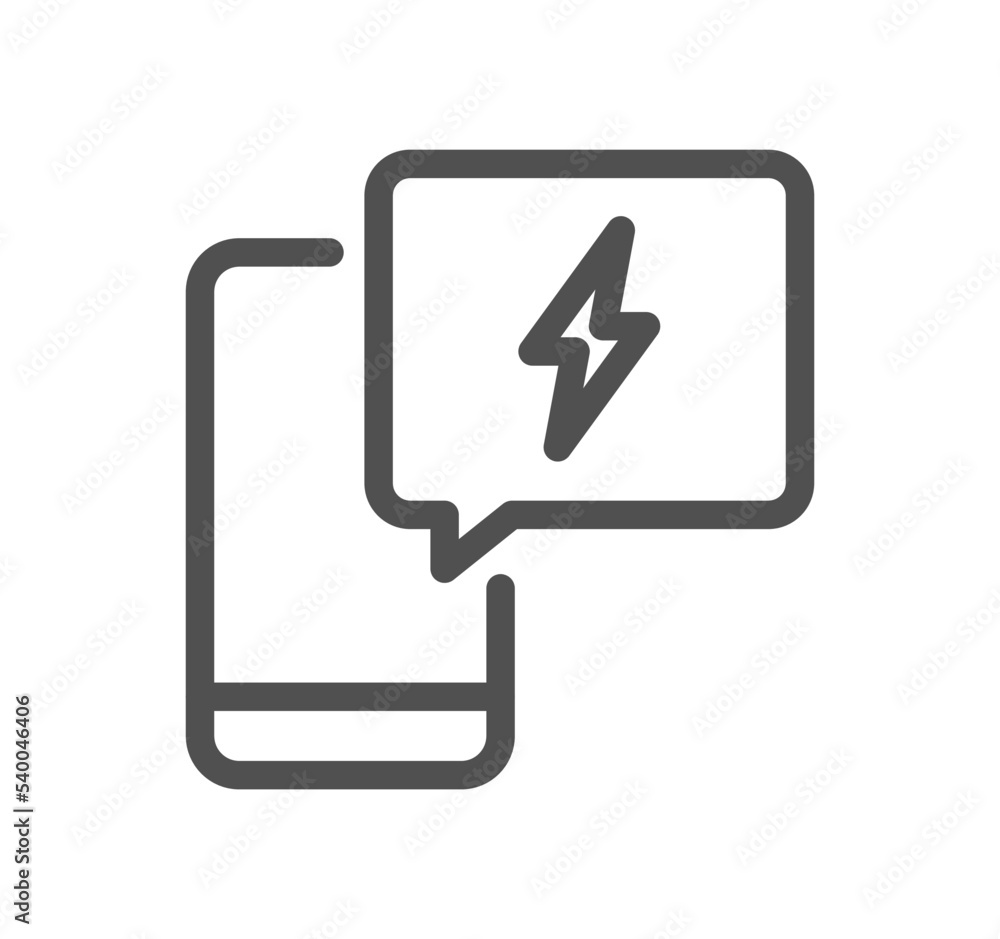 Energy saving icon outline and linear vector.
Energy saving icon outline and linear vector.