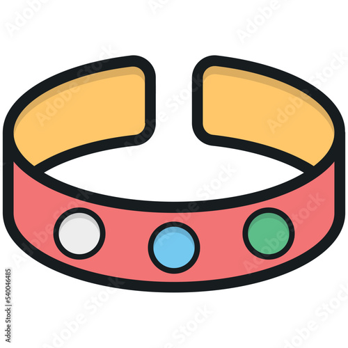 Bracelet Vector Icon