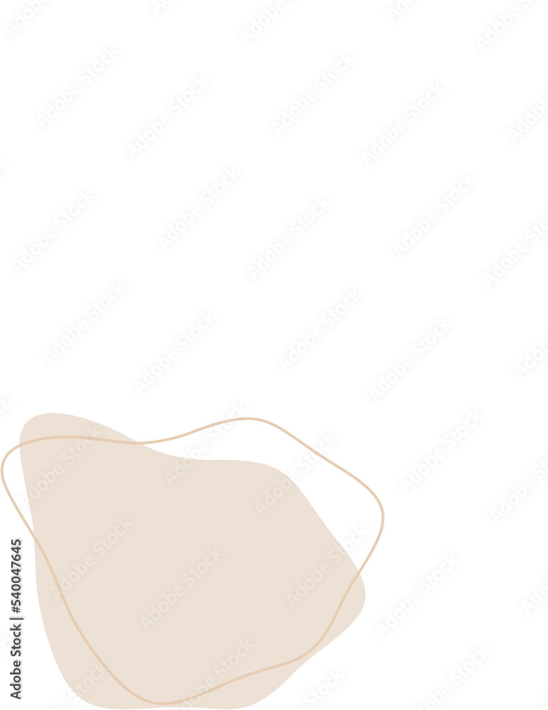 Liquid and fluid shape beige color Liquid and fluid shape beige color
