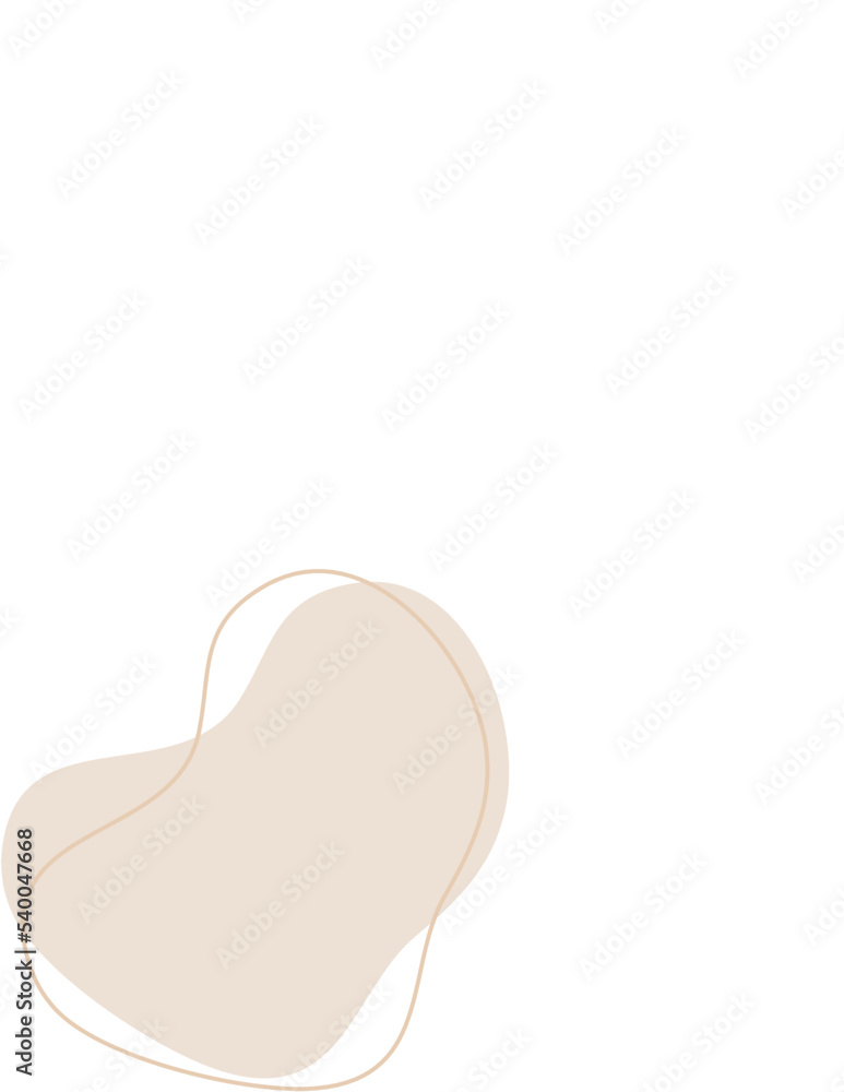 Liquid and fluid shape beige color Liquid and fluid shape beige color