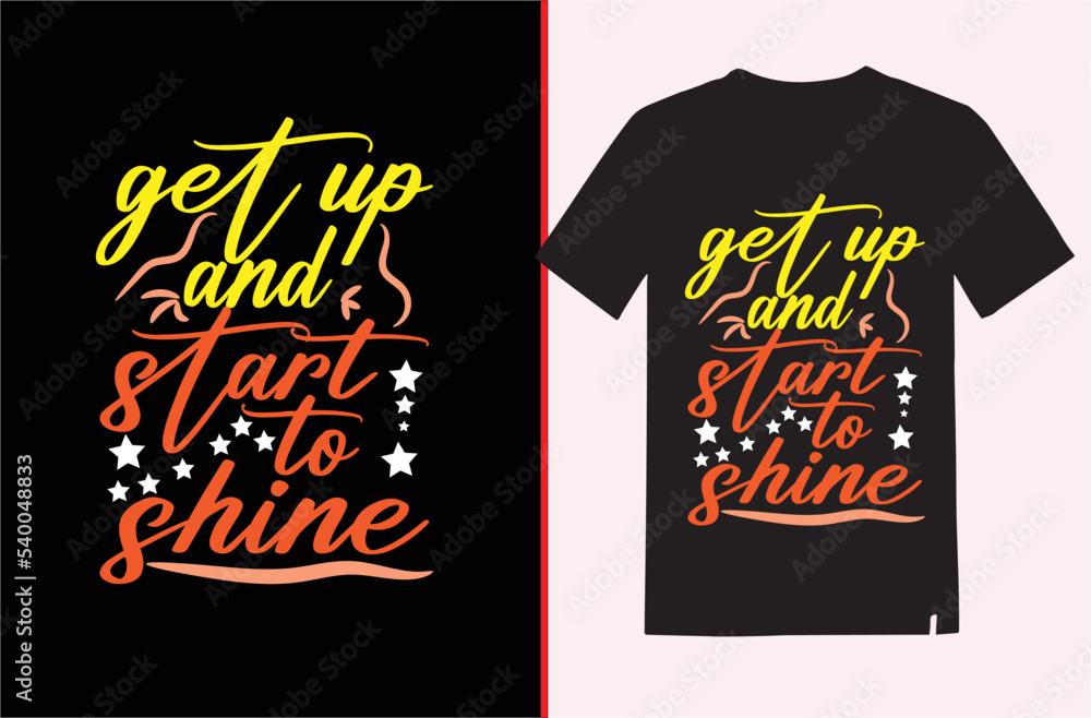 Obraz premium typography t-shirt design