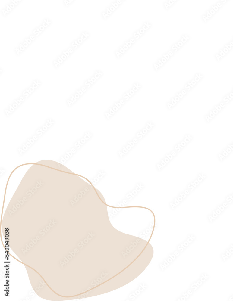 Liquid and fluid shape beige color Liquid and fluid shape beige color