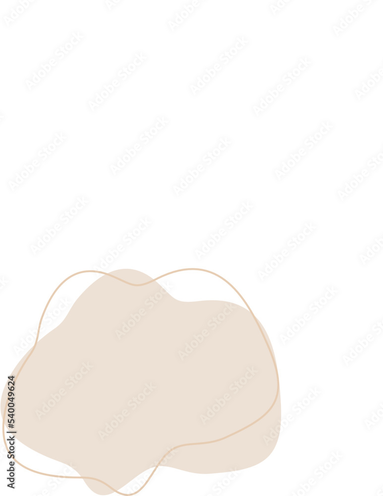 Liquid and fluid shape beige color Liquid and fluid shape beige color