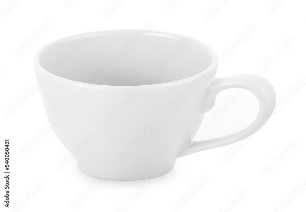 empty mug isolated on white background. empty mug isolated on white background.