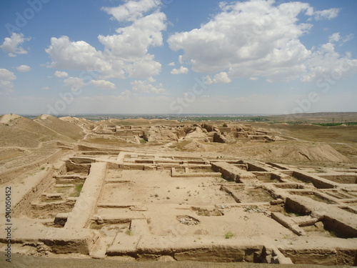 ancient town Turkmenistan Nussay