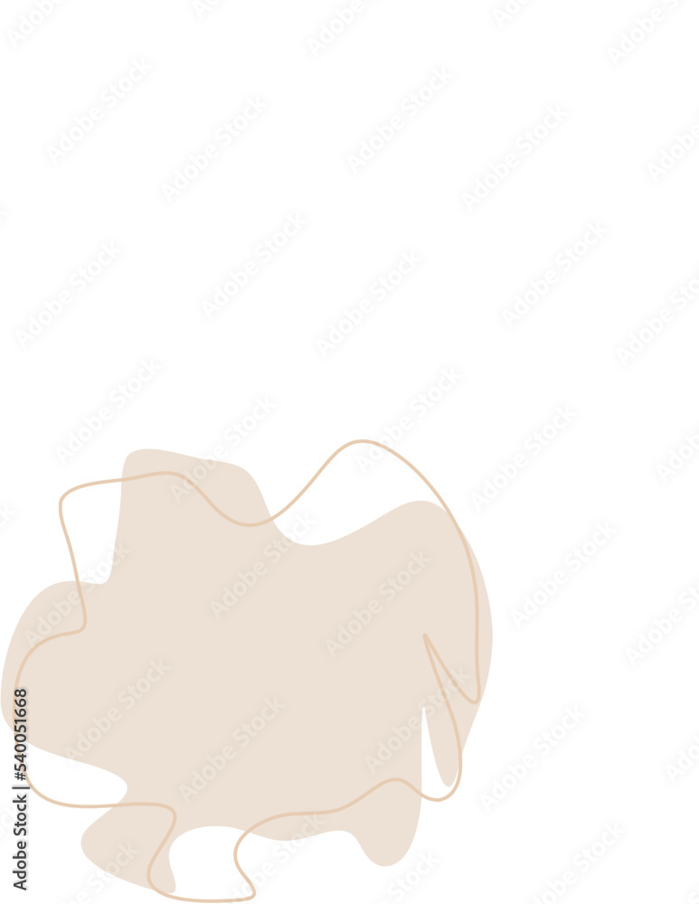 Liquid and fluid shape beige color Liquid and fluid shape beige color