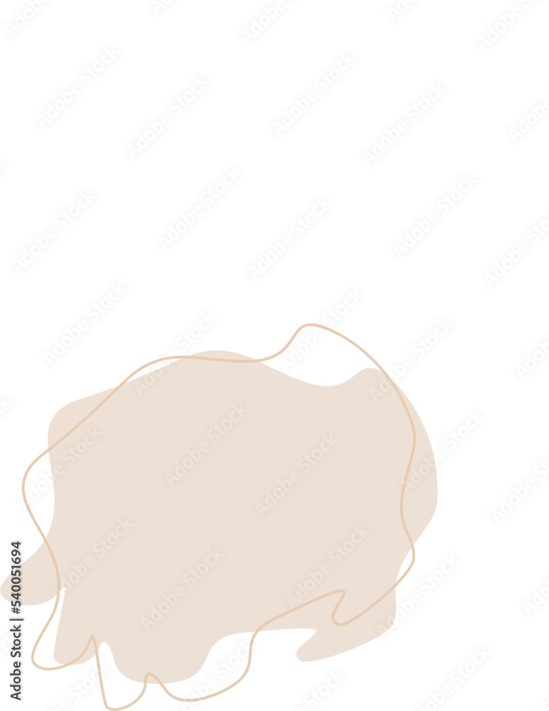 Liquid and fluid shape beige color Liquid and fluid shape beige color