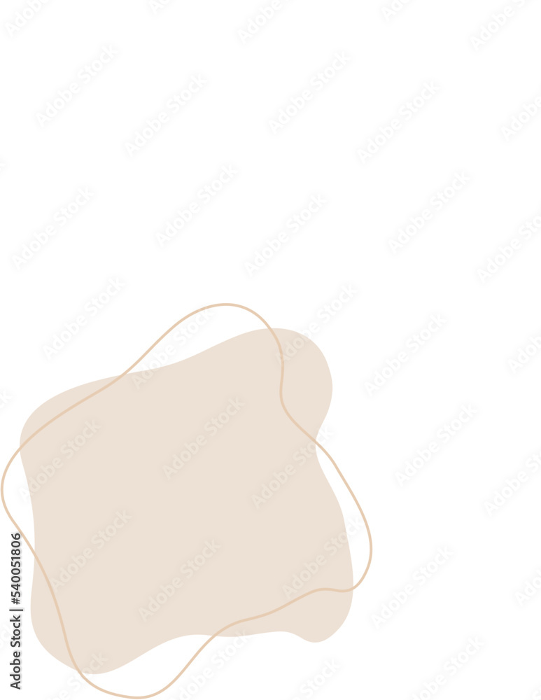 Liquid and fluid shape beige color Liquid and fluid shape beige color