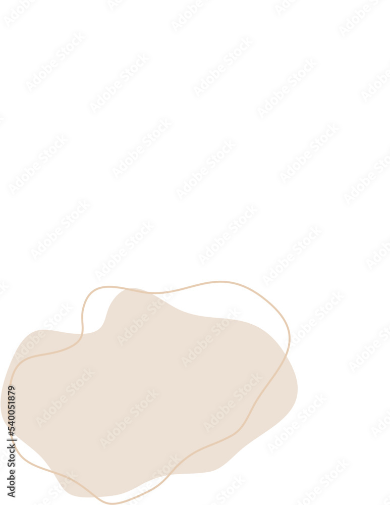 Liquid and fluid shape beige color Liquid and fluid shape beige color