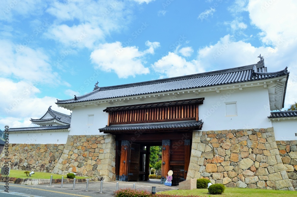 田辺城 城門 田辺城 城門