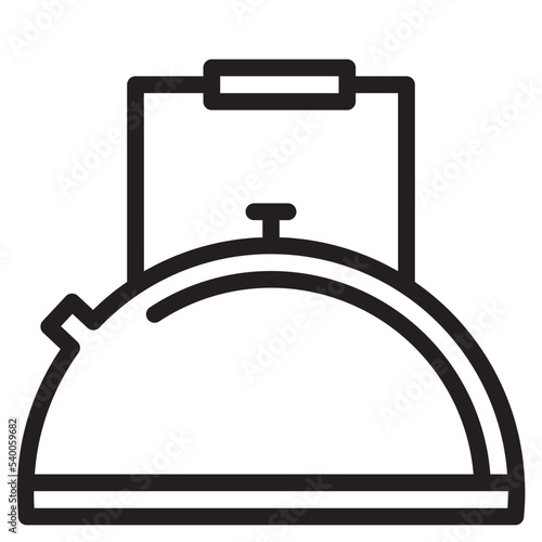 Kettle outline style icon