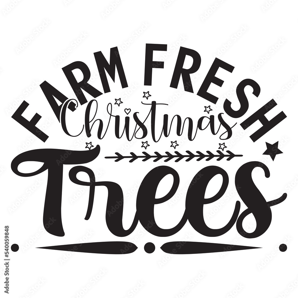 Obraz premium Christmas SVG Design Vector File.