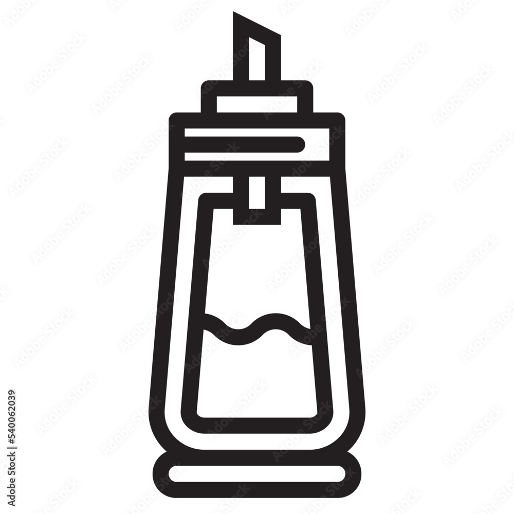 Sugar outline style icon Sugar outline style icon