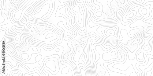 Topographic patter line map background. silver line topography maount map contour background, geographic grid. Abstract vector illustration. 
