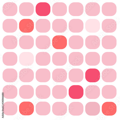 pattern with pink. Pink in background area.