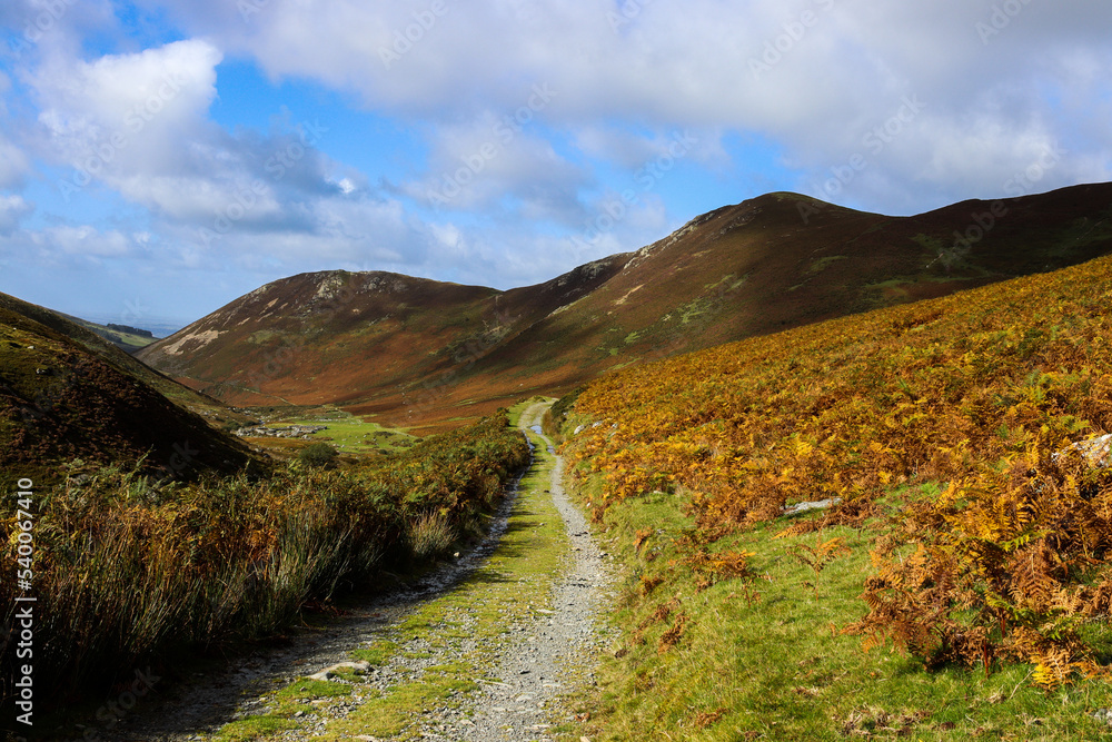 Snowdonia Aber valley wales