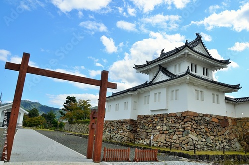 田辺城 二重櫓と冠木門 photo