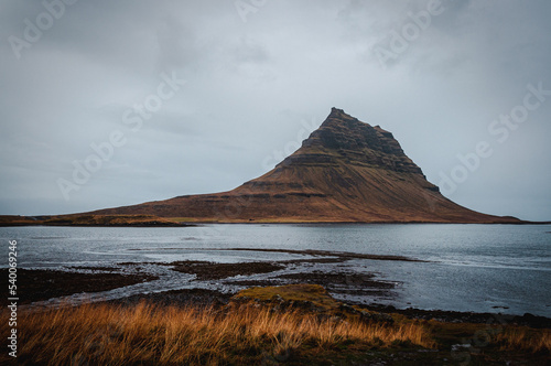 Kirkjufell from unconventional angle - Snæfellsnes peninsula - Iceland