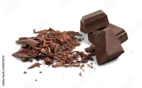 Milk Chocolate Blocks and Pieces