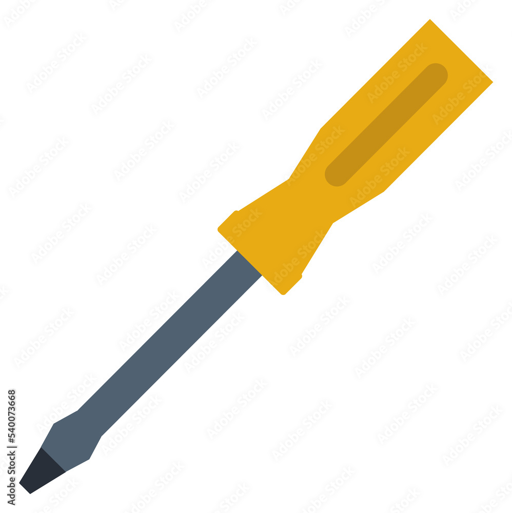 Screwdriver icon. Repair tool symbol. Handyman equipment Screwdriver icon. Repair tool symbol. Handyman equipment