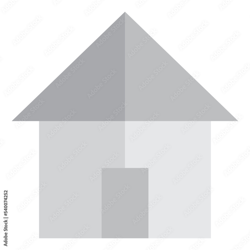 Fototapeta premium Home flat style icon