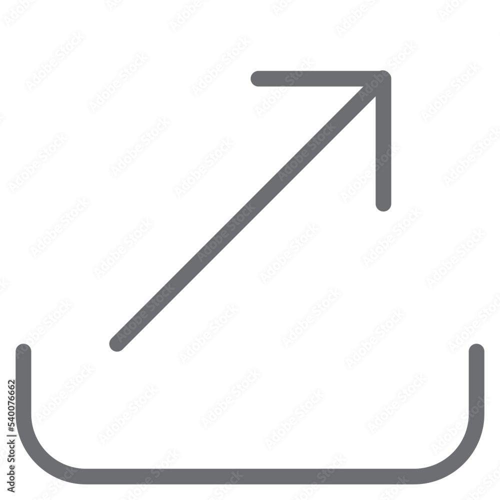 Sending color line style icon Sending color line style icon