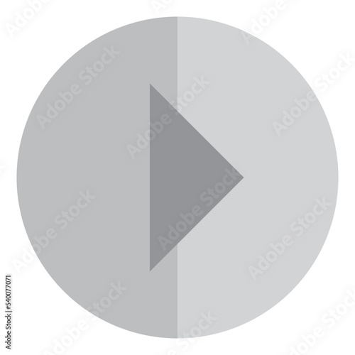 Free Download Play flat style icon - GFXLoad