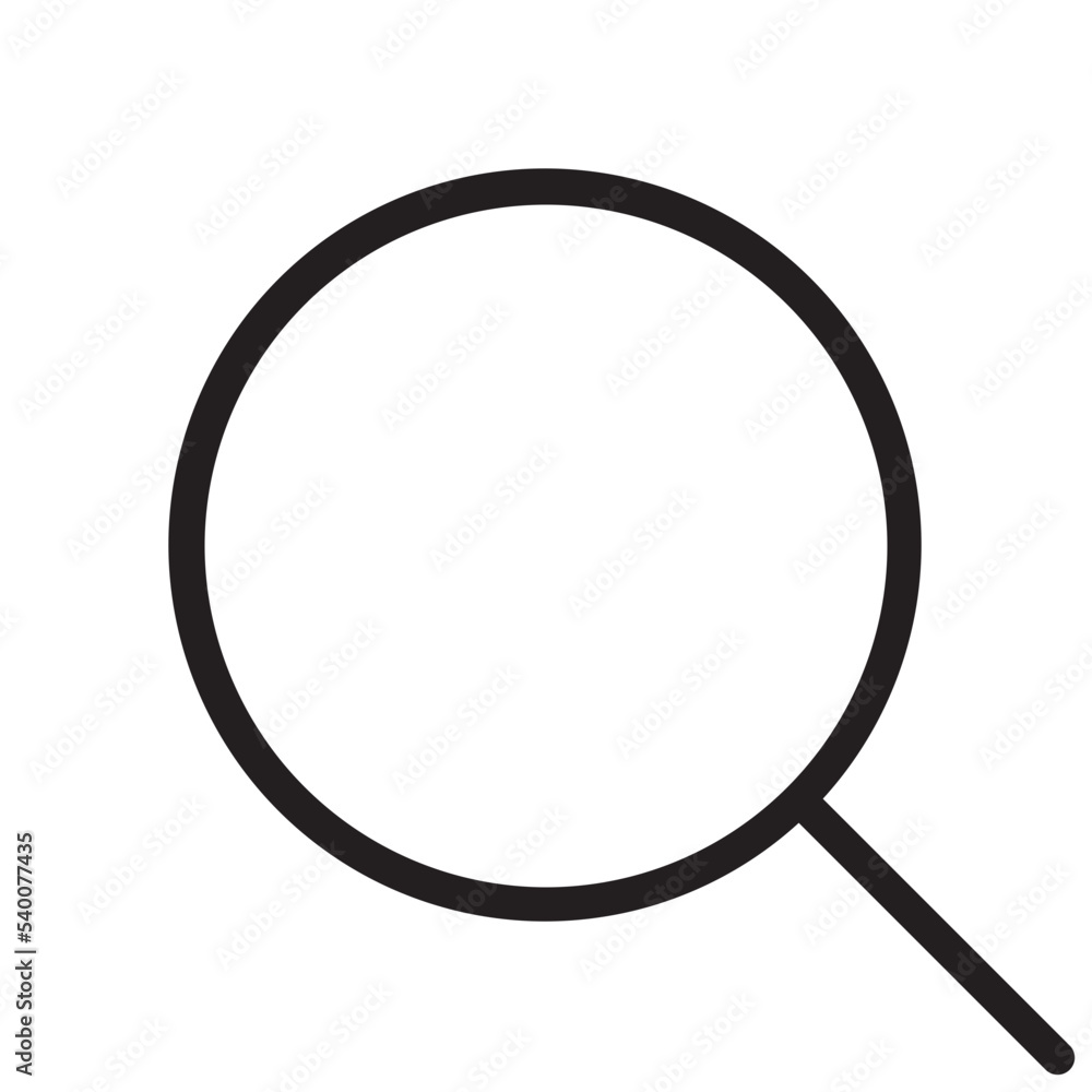 Zoom outline style icon Zoom outline style icon