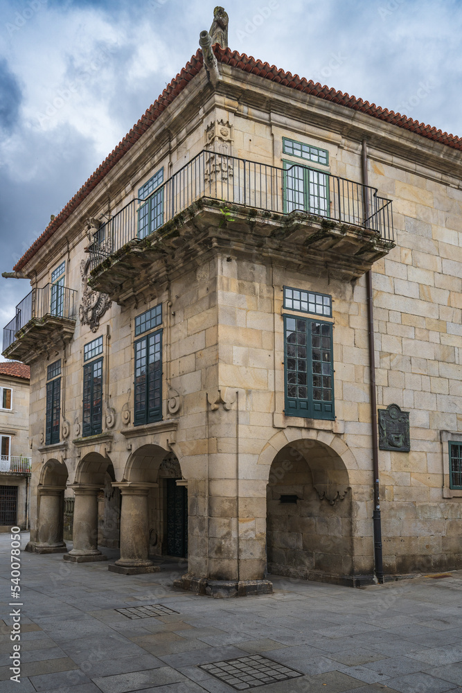 Obraz premium Garcia Florez building, in the city of Vigo in Galicia, Spain.