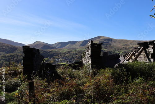 snowdonia Dinorwic Quarry Llanberis wales photo