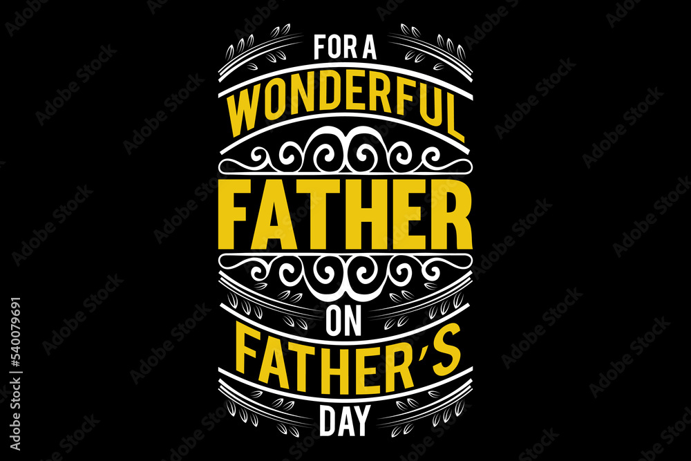 Obraz premium Dad t-shirt design