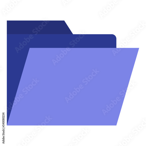 Floder flat style icon