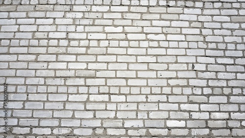 texture of an old uneven gray brick wall, a lot of bricks close-up