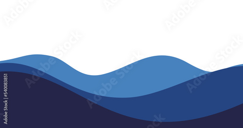 light and dark blue gradient wave background transparent png