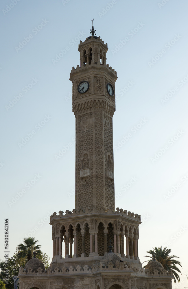 Fototapeta premium Clock tower in Izmir, Turkey