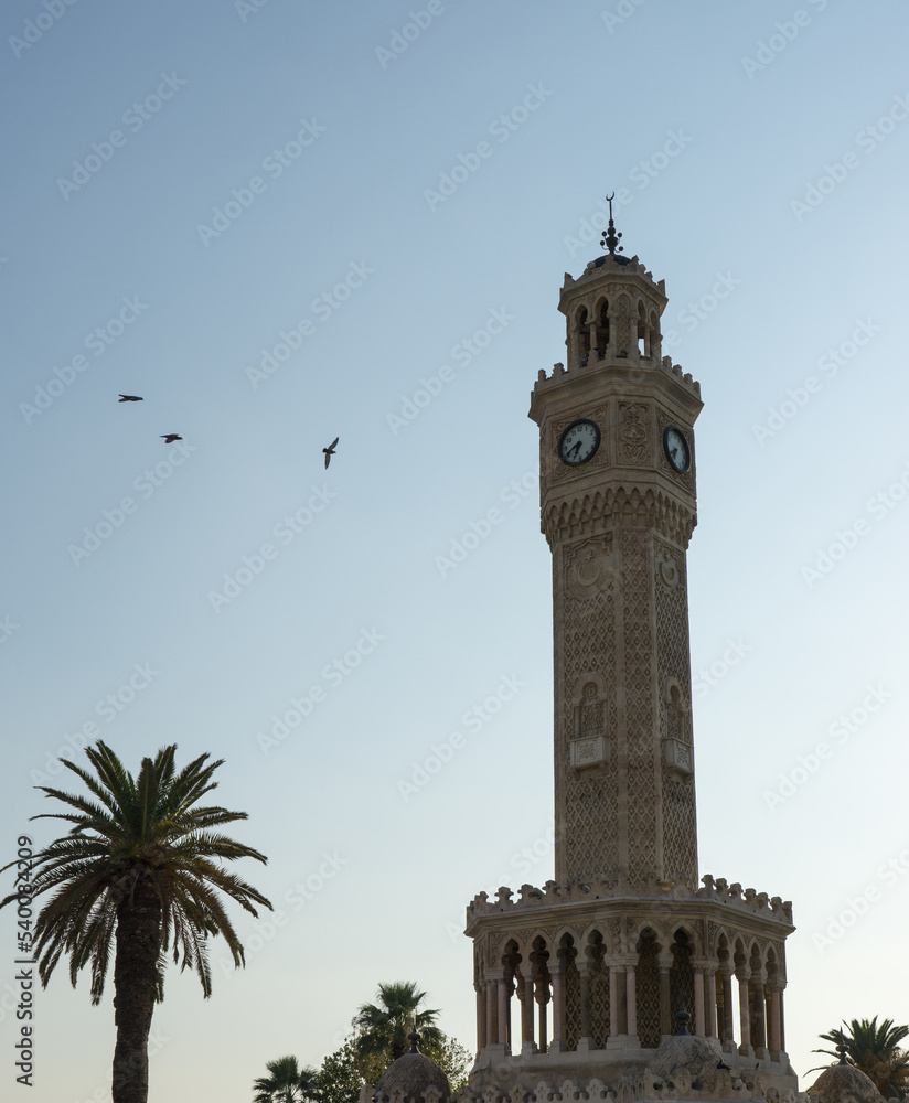 Clock tower in Izmir, Turkey