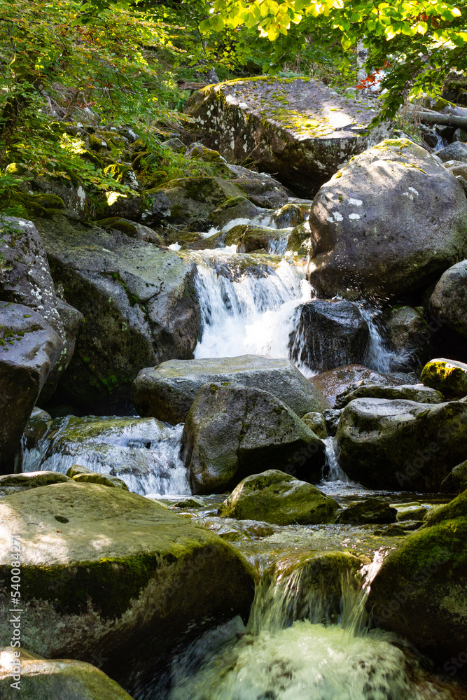 The Ars waterfall is a natural waterfall in the in the Ariège department in France, Pyrenees.