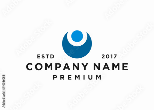 eye logo design vector illustration template