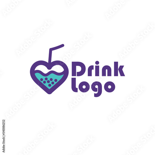 Drink Logo and Boba logo company