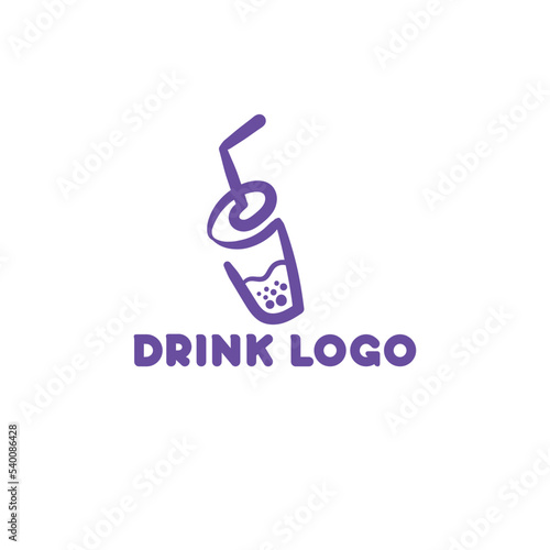 Drink Logo and Boba logo company