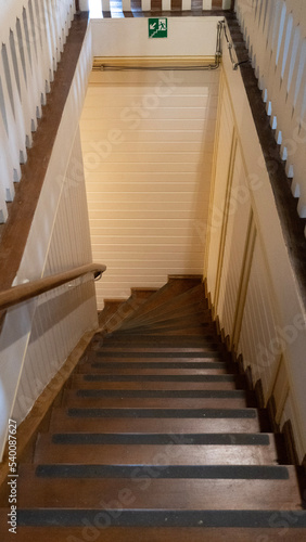 staircase in the house