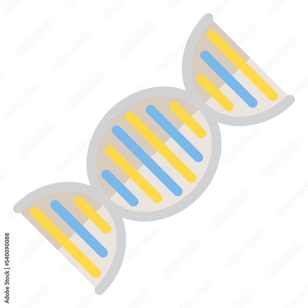 Obraz premium Dna flat style icon