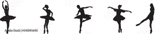 ballet dancer silhouettes