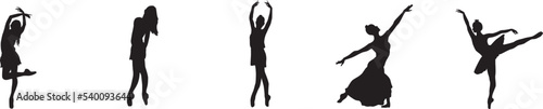 ballet dancer silhouettes