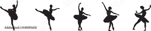 ballet dancer silhouettes