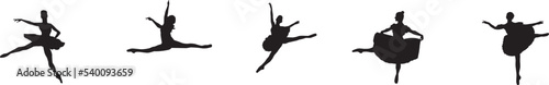 ballet dancer silhouettes