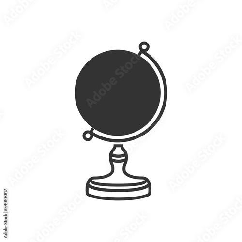 World Globe, Globe, Globe icon, Globe Vector, Travel Globe, Map, Map Globe, Classroom Globe Vector Illustration Background