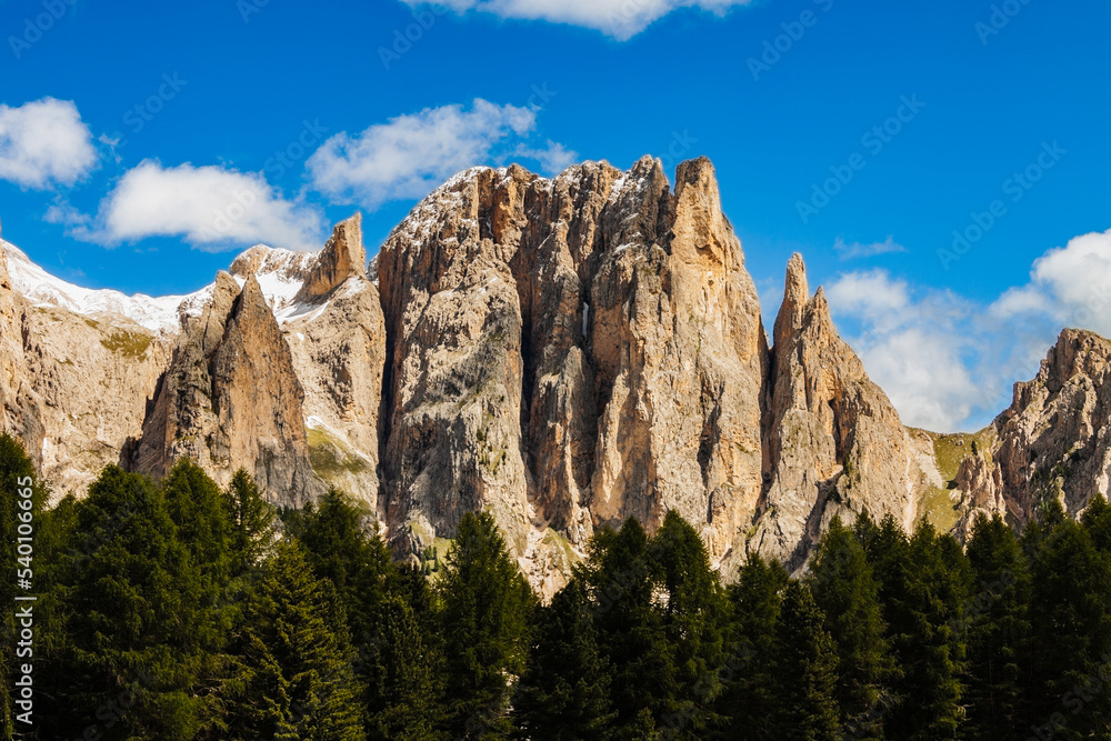 krajobraz górski Dolomity 