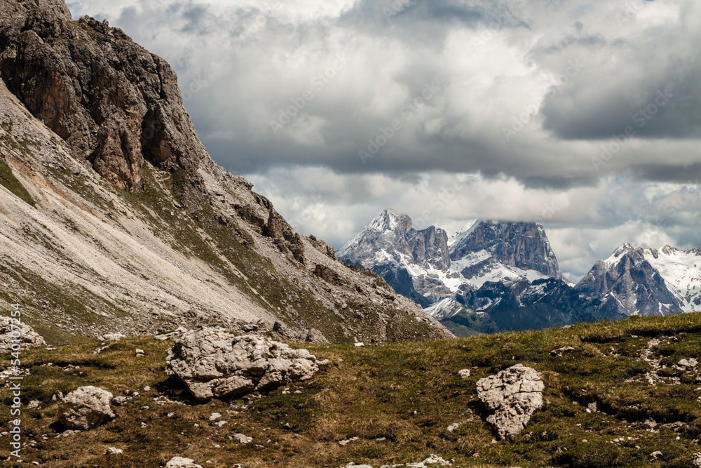 krajobraz górski Dolomity