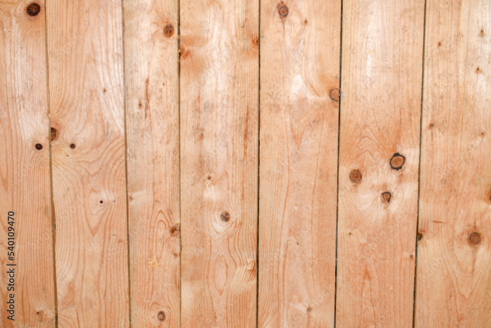 Fototapeta premium Wall background from wooden vertical planks